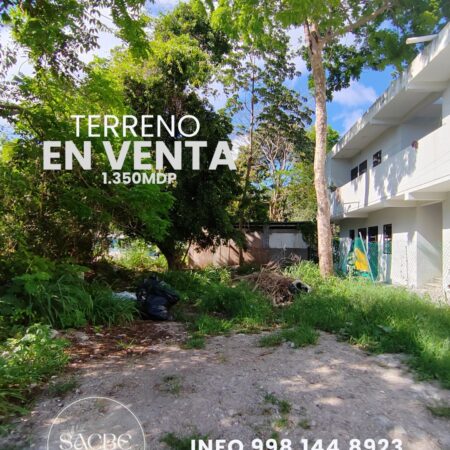 TERRENO  BALAM , Colonia Puerto Morelos